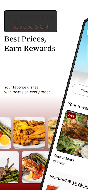 Legends Seafood & Grill Screenshot 0