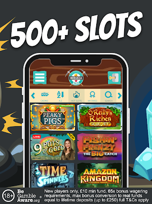 Live Casino and Online Slots Screenshot 1