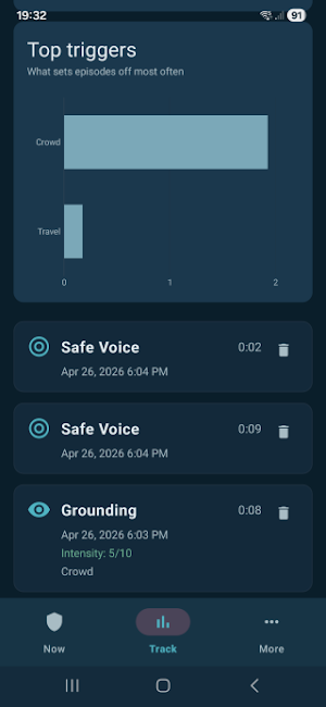 Panic SOS: Anxiety Relief Screenshot 1