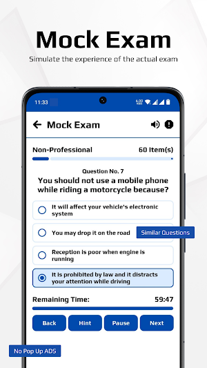 LTO Master: Exam Reviewer Screenshot 2