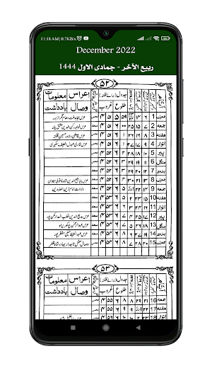Sunni Jantri | سنی جنتری Screenshot 1