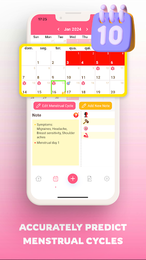 Period Calendar Period Tracker Screenshot 2