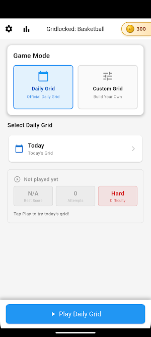 Basketball Trivia Grid Puzzle Screenshot 2
