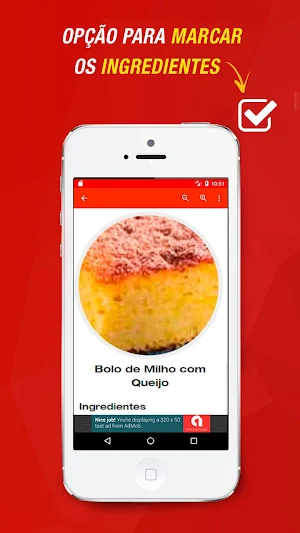 Receitas de Bolo de Milho Screenshot 1