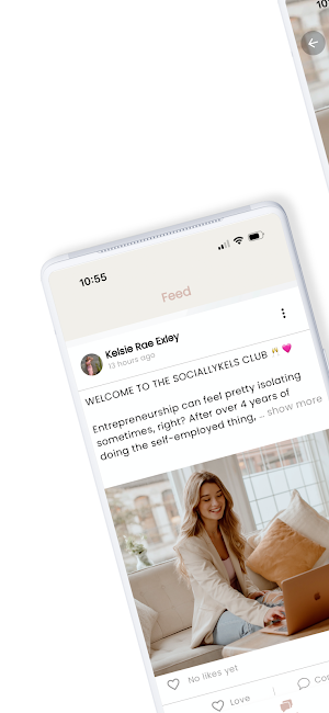 SociallyKels Club Screenshot 1