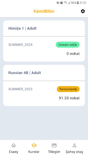 "Kämil bilim" учебный центр Screenshot 1