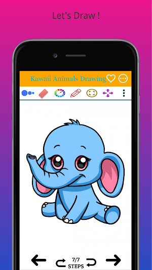 How to Draw Kawaii Animals Step by Step Screenshot 3