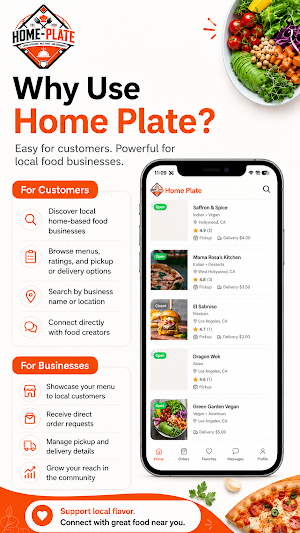 Home Plate Local: Food Near U Screenshot 0