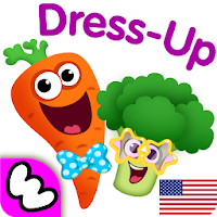Funny Food DRESS UP games for toddlers and kids!😎