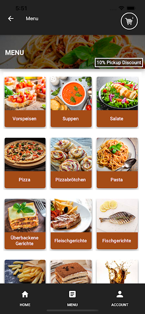 Capri Pizzeria Trattoria Screenshot 1