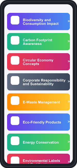 Responsible Consumption Trivia Screenshot 0