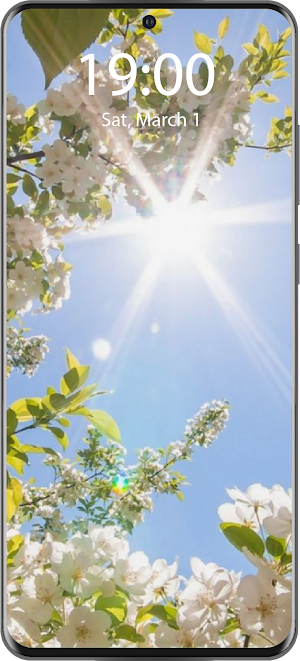 Spring Live Wallpaper Parallax Screenshot 1