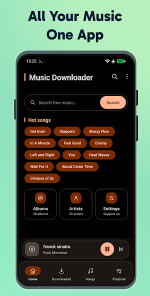 Music Downloader & Mp3 Player Screenshot 0