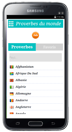 Proverbes du monde Screenshot 0