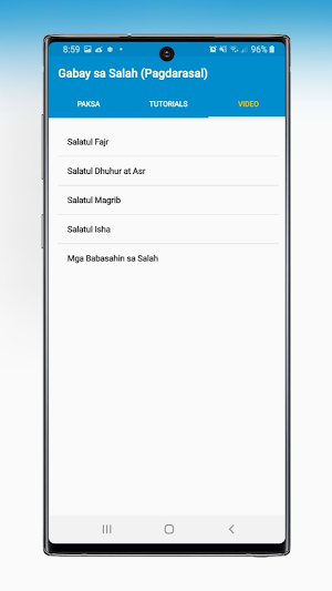 Gabay sa Salah (Pagdarasal) Screenshot 2