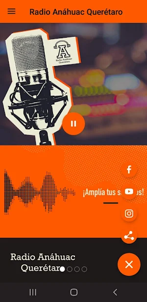Radio Anáhuac Querétaro “Amplia tus sentidos” Screenshot 1