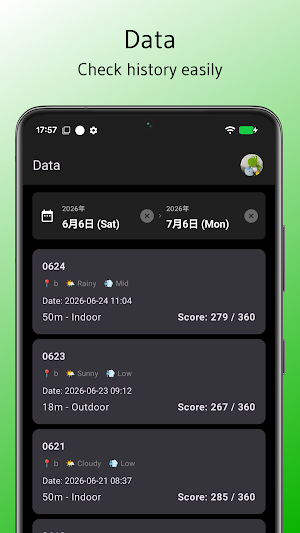 Archery Log Screenshot 3