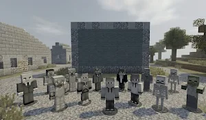 Gray Skins For Minecraft Screenshot 0