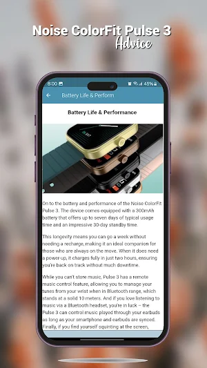 Noise ColorFit Pulse 3 Advice Screenshot 3
