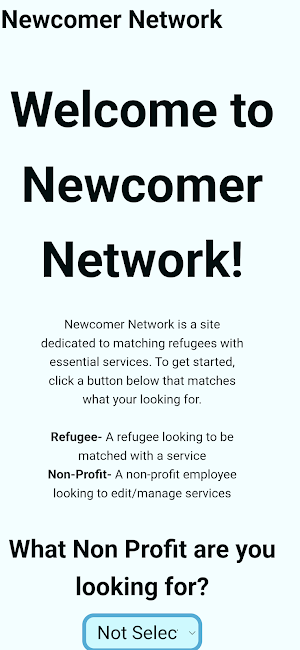 Newcomer Network Screenshot 0