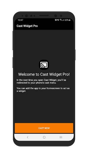 Cast Widget Pro Screenshot 1