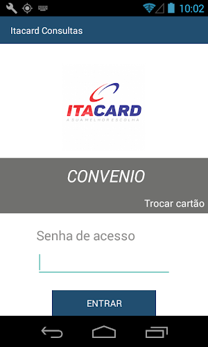 Itacard Consultas Screenshot 0