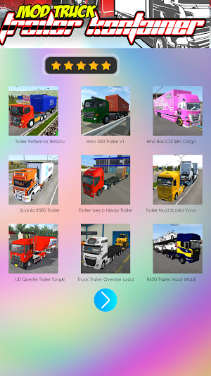 Mod Truk Trailer Kontainer Screenshot 1