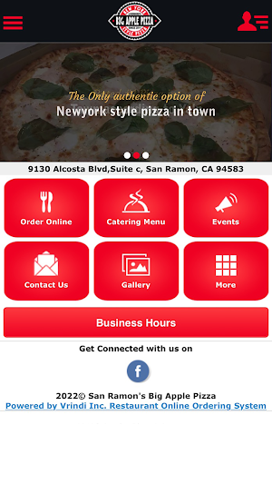 San Ramon's Big Apple Pizza Screenshot 0