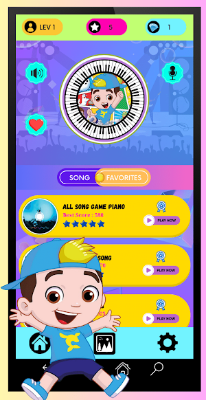 Luccas Neto Jogo Piano Musica Screenshot 0