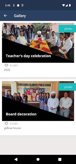 SPS - Parent app Screenshot 2