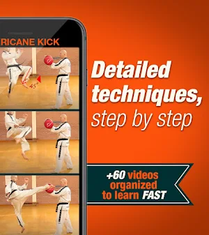 Taekwondo training fitness Screenshot 1