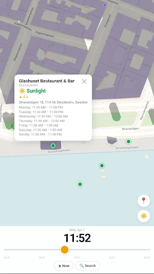 Sunny Seats Stockholm Screenshot 1