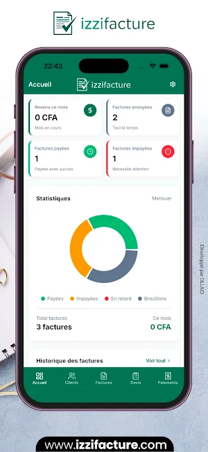 IzziFacture Screenshot 0