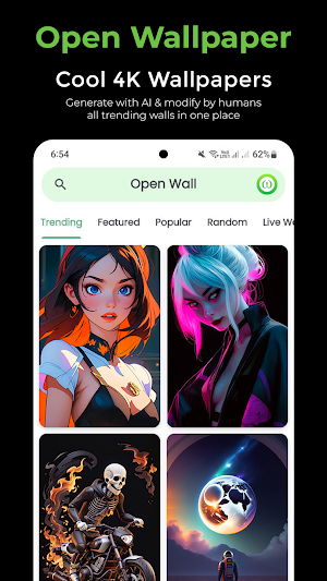 OpenWall - Ai Wallpapers Screenshot 1