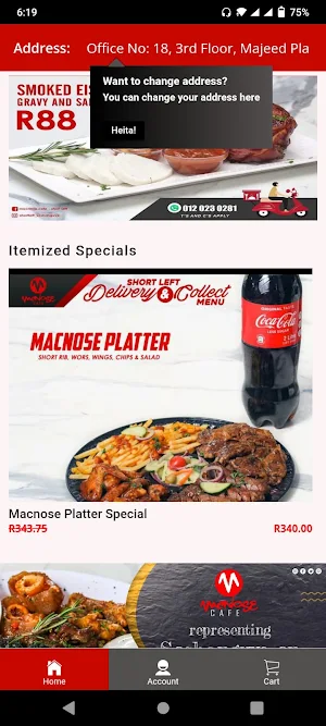 Macnose Cafe Screenshot 2