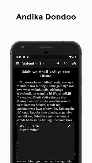 Biblia Kinguu - Soma Lugha Yak Screenshot 3