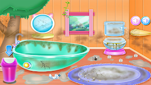 cleaning house tree game Screenshot 3
