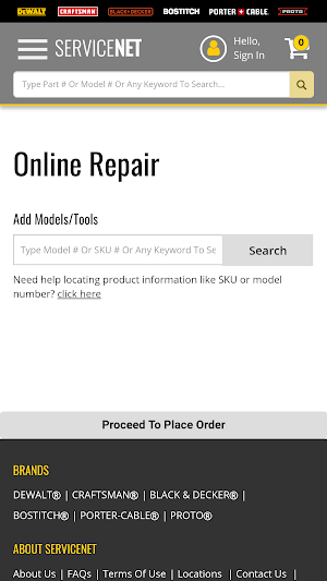 ServiceNet Screenshot 3