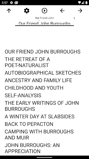 Book, Our Friend John Burrough Screenshot 0