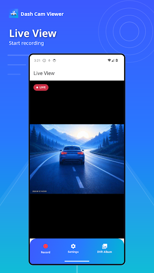Car Dash Cam Viewer: DVR WiFi Screenshot 1