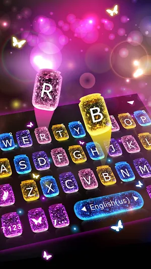 Sparkle Butterfly Theme Screenshot 1