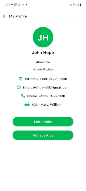 NewHope Families | NHF Screenshot 2