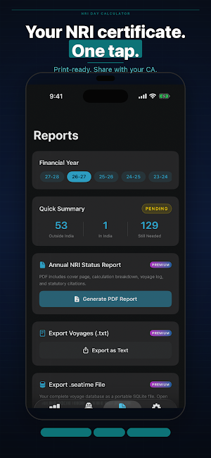 Seatime — Sea Time Calculator Screenshot 2