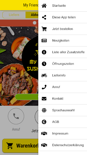 My Friends Sushi & More Screenshot 2