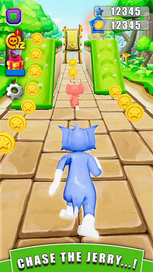 Cat Run Dash Tom Endless Run Screenshot 2