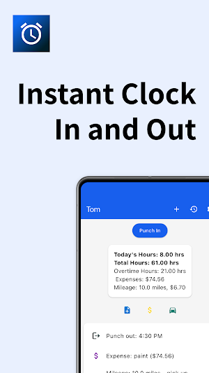 Punch Me In: Time Clock Screenshot 0