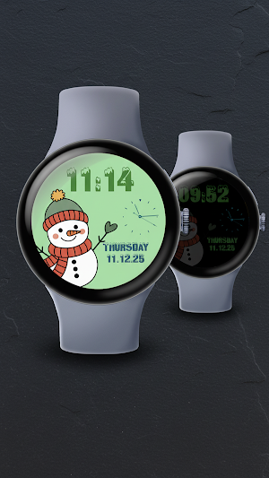 Xmas Snowman Watch Screenshot 0