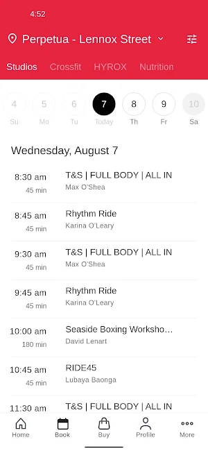 Perpetua Fitness Screenshot 1