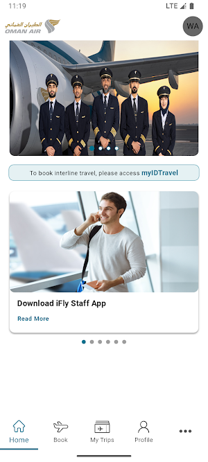 iFlyStaff - Oman Air Screenshot 1
