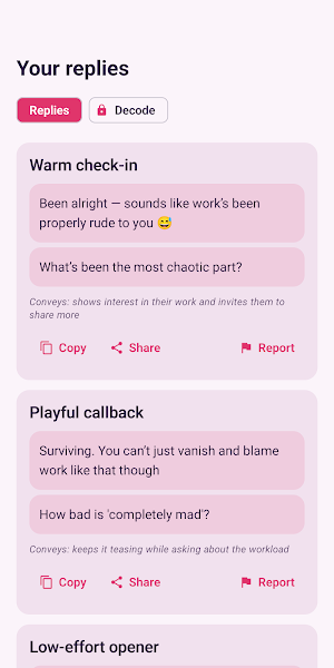 WingText: Text Reply Coach Screenshot 2